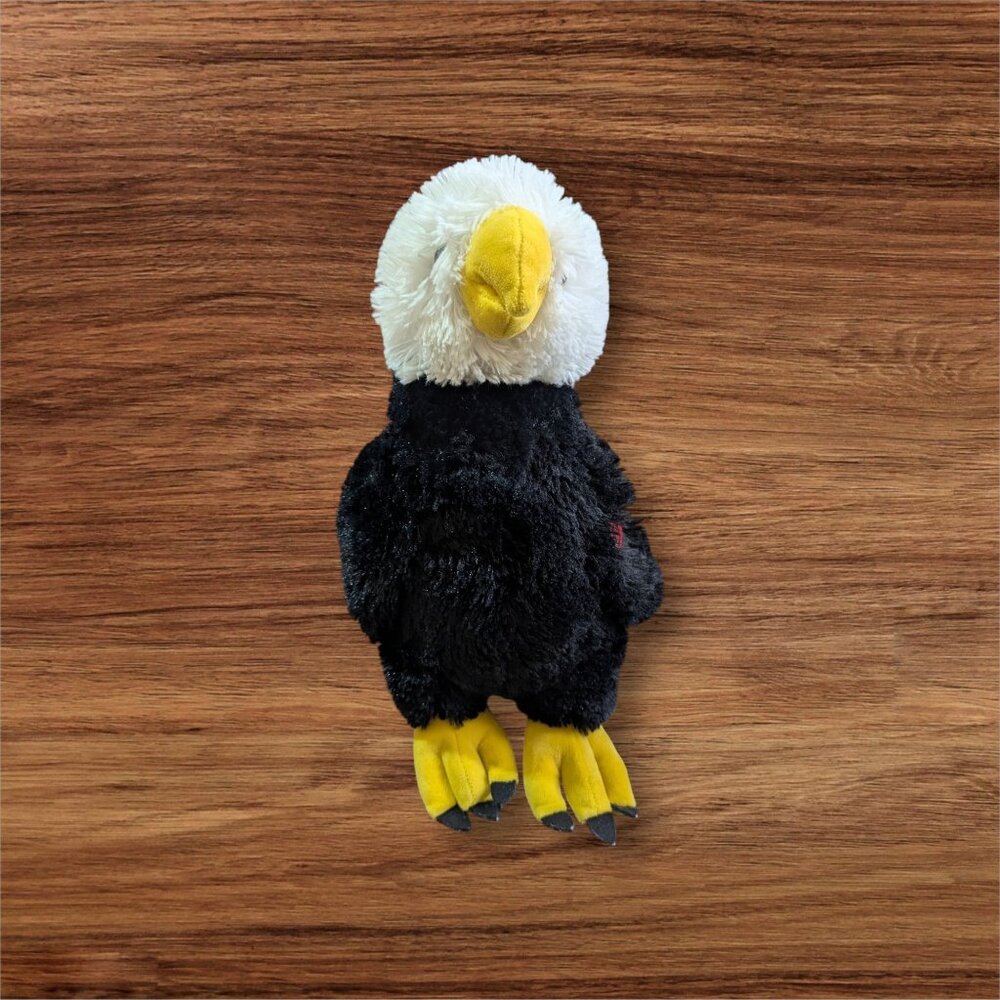 Dollywood Eagle Plush Toy 12" Black Yellow Soft Stuffed Animal 2016 Wishpets